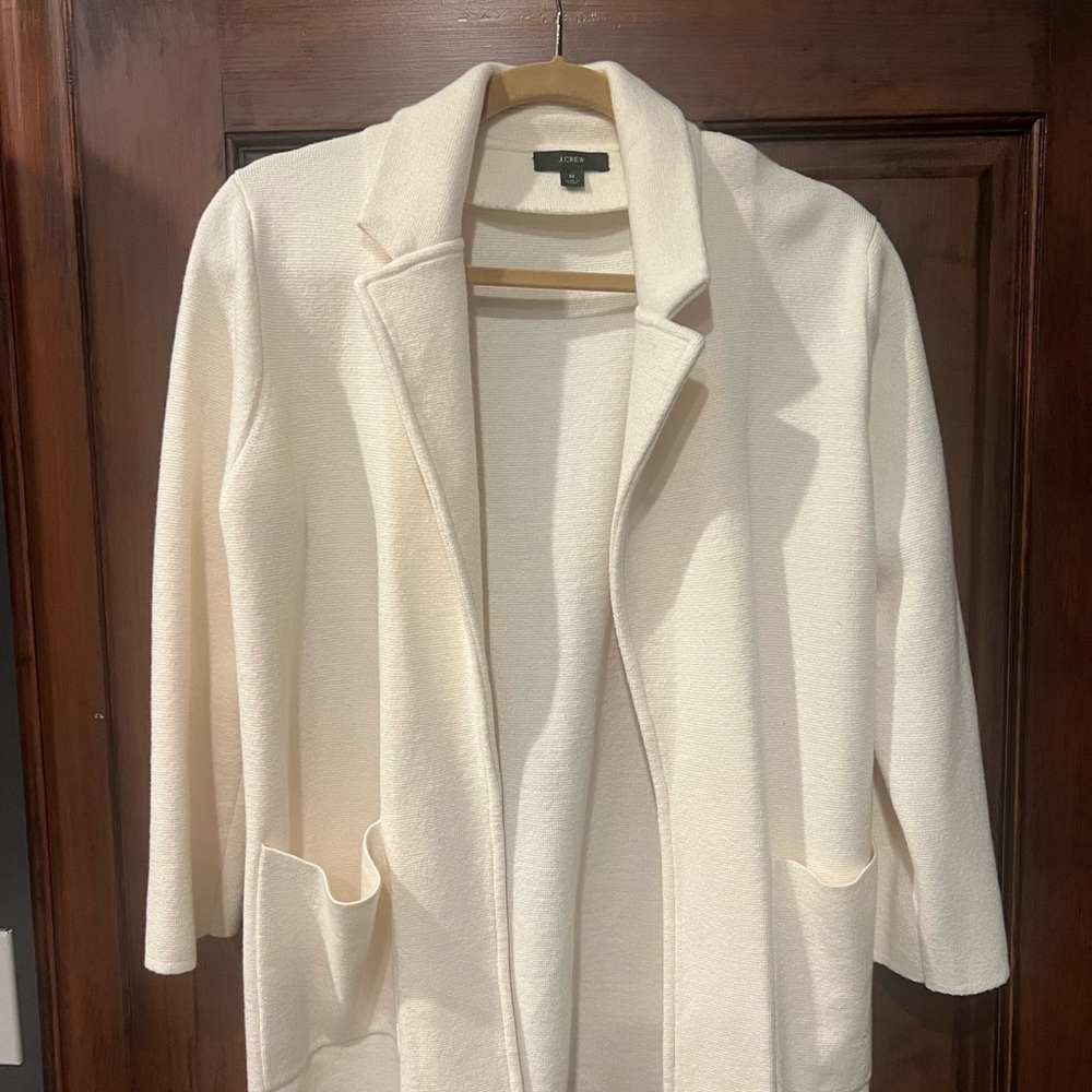 J. Crew Women's Cream Blazer